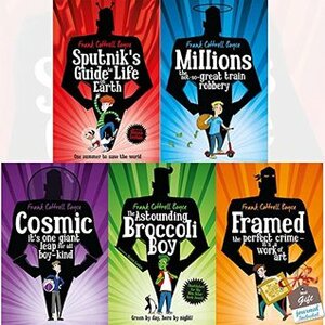 Frank Cottrell Boyce Collection 5 Books Bundle With Gift Journal (Sputnik's Guide to Life on Earth, Millions, Cosmic, The Astounding Broccoli Boy, Framed) by Frank Cottrell Boyce