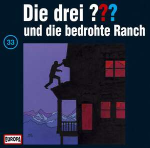 Die drei ??? und die bedrohte Ranch  by M.V. Carey