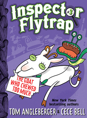 Inspector Flytrap in The Goat Who Chewed Too Much by Tom Angleberger, Cece Bell