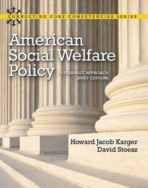 American Social Welfare Policy: A Pluralist Approach, Brief Edition by Howard Karger, David Stoesz