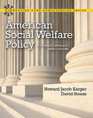 American Social Welfare Policy: A Pluralist Approach, Brief Edition by David Stoesz, Howard Karger