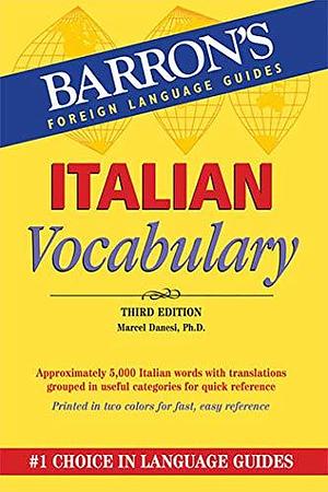 Italian Vocabulary by Marcel Danesi