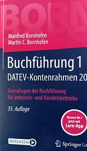 Buchführung 1 DATEV-Kontenrahmen 2023 by Manfred Bornhofen, Martin C. Bornhofen