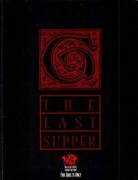 Giovanni Chronicles 1: the Last Supper by Daniel Greenberg, Teeuwynn Woodruff