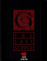 Giovanni Chronicles 1: the Last Supper by Daniel Greenberg, Teeuwynn Woodruff
