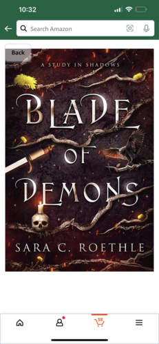 Blade of Demons by Sara C. Roethle