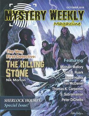 Mystery Weekly Magazine: October 2018 by Eric B. Ruark, Bruce Harris, Nik Morton