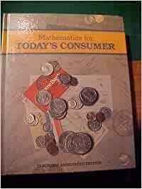 Mathematics for Today's Consumer: With Career Applications by Jack Price