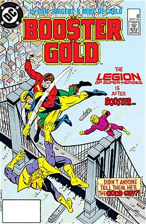 Booster Gold #8 by Mike DeCarlo, Dan Jurgens