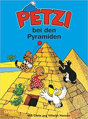 Petzi bei den Pyramiden by Carla Hansen