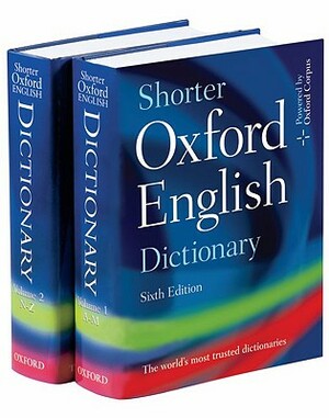 Shorter Oxford English Dictionary by Oxford Languages