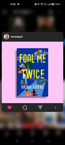 Fool Me Twice by Nona Uppal