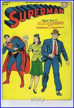 Superman #30 (1939-2011) by Don Cameron