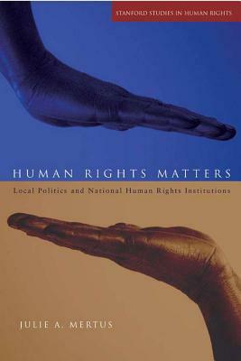 Human Rights Matters: Local Politics and National Human Rights Institutions by Julie A. Mertus