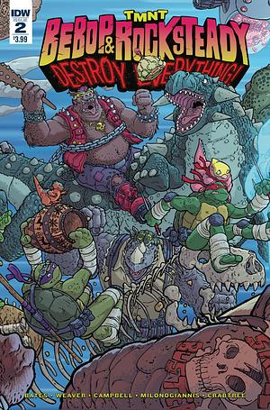 Teenage Mutant Ninja Turtles: Bebop & Rocksteady Destroy Everything #2 by Dustin Weaver, Ben Bates