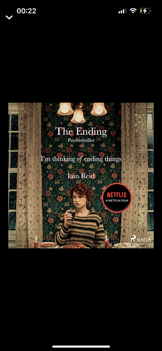 The Ending - I'm thinking of ending things by Iain Reid