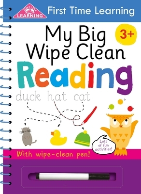 First Time Learning: My Big Wipe Clean Reading by Igloobooks