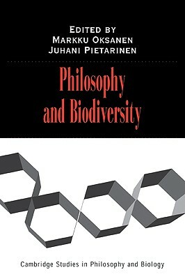 Philosophy and Biodiversity by 