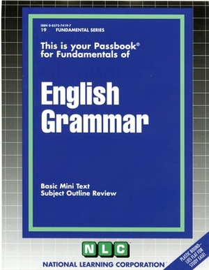 English Grammar by National Learning Corporation