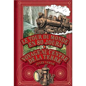 Le Tour du monde en 80 jours / Voyage au centre de la terre by Jules Verne