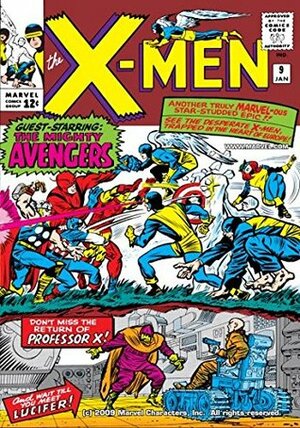 Uncanny X-Men (1963-2011) #9 by Jack Kirby, Sam Rosen, Chic Stone, Stan Lee