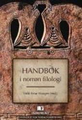 Handbok i norrøn filologi by Odd Einar Haugen