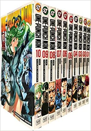One-Punch Man Collection 10 Books Set by ONE