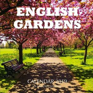 English Gardens Calendar 2019: 16 Month Calendar by Landon