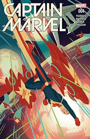 Captain Marvel #4 by Michele Fazekas, Kris Anka, Tara Butters
