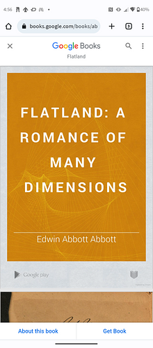Flatland: A Romance of Many Dimensions  by Edwin A. Abbott