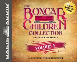 The Boxcar Children Collection Volume 5 (Library Edition): Snowbound Mystery, Tree House Mystery, Bicycle Mystery by Gertrude Chandler Warner