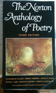 The Norton Anthology of Poetry by Alexander W. Allison