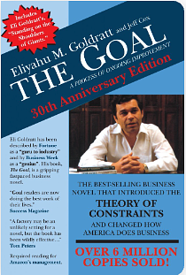 The Goal: A Process of Ongoing Improvement by Eliyahu M. Goldratt