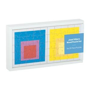 Moma Josef Albers Wood Puzzle Set by Galison