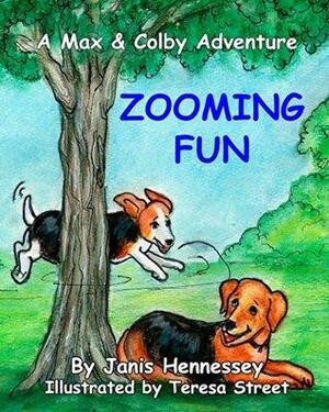 Zooming Fun: A Max & Colby Adventure by Janis Hennessey