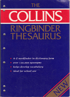 The Collins Ringbinder Thesaurus by Patrick Hanks