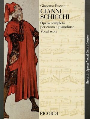 Gianni Schicchi Vocal Score (English/Italian) - new art cover by Giacomo Puccini