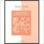 Abnormal Psychology: Current Perspectives, Study Guide by Neil S. Jacobson, Lauren B. Alloy, Joan Acocella