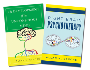 The Development of the Unconscious Mind / Right Brain Psychotherapy Two-Book Set by Allan N. Schore