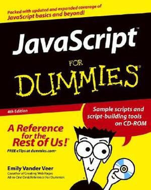 JavaScript for Dummies With CDROM by Emily A. Vander Veer