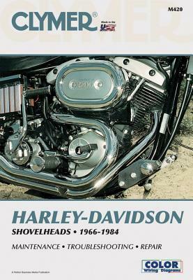Clymer Harley-Davidson Shovelheads 66-84: Service, Repair, Maintenance by Ron Wright