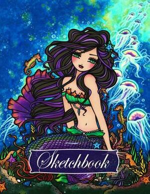 Sketchbook (Jellyfish Mermaid Full Size) by Hannah Lynn