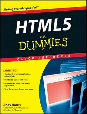 HTML5 for Dummies Quick Reference by Andy Harris