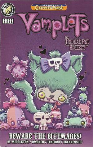 Beware the Bitemares! (Vamplets: The Undead Pet Society, #2) by Gayle Middleton, Anna Lencioni, Dave Dwonch, Bill Blankenship