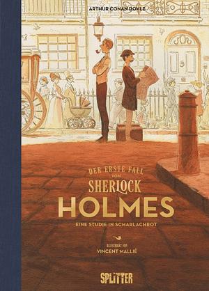 Sherlock Holmes: Eine Studie in Scharlachrot: Illustrierter Roman by Arthur Conan Doyle