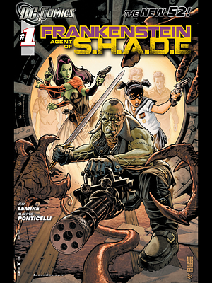 Frankenstein, Agent of S.H.A.D.E. #1 by Jeff Lemire