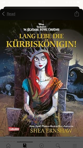 Disney: Lang lebe die Kürbiskönigin! (nach Tim Burton's the Nightmare before Christmas) by Shea Ernshaw, Walt Disney