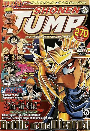 Shonen Jump August 2005, Vol. 3, Issue 8 by Eiichiro Oda, Kazuki Takahashi, Hirohiko Araki, Hiroyuki Takei, Yumi Hotta, Masashi Kishimoto, Takeshi Obata, Yoshihiro Togashi