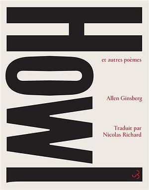 Howl: et autres poèmes by Allen Ginsberg, William Carlos Williams