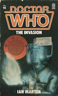 DOCTOR WHO THE INVASION By IAN MARTER Target PAPERBACK 1985 1985 Hardcover Ian Marter by Ian Marter, Ian Marter